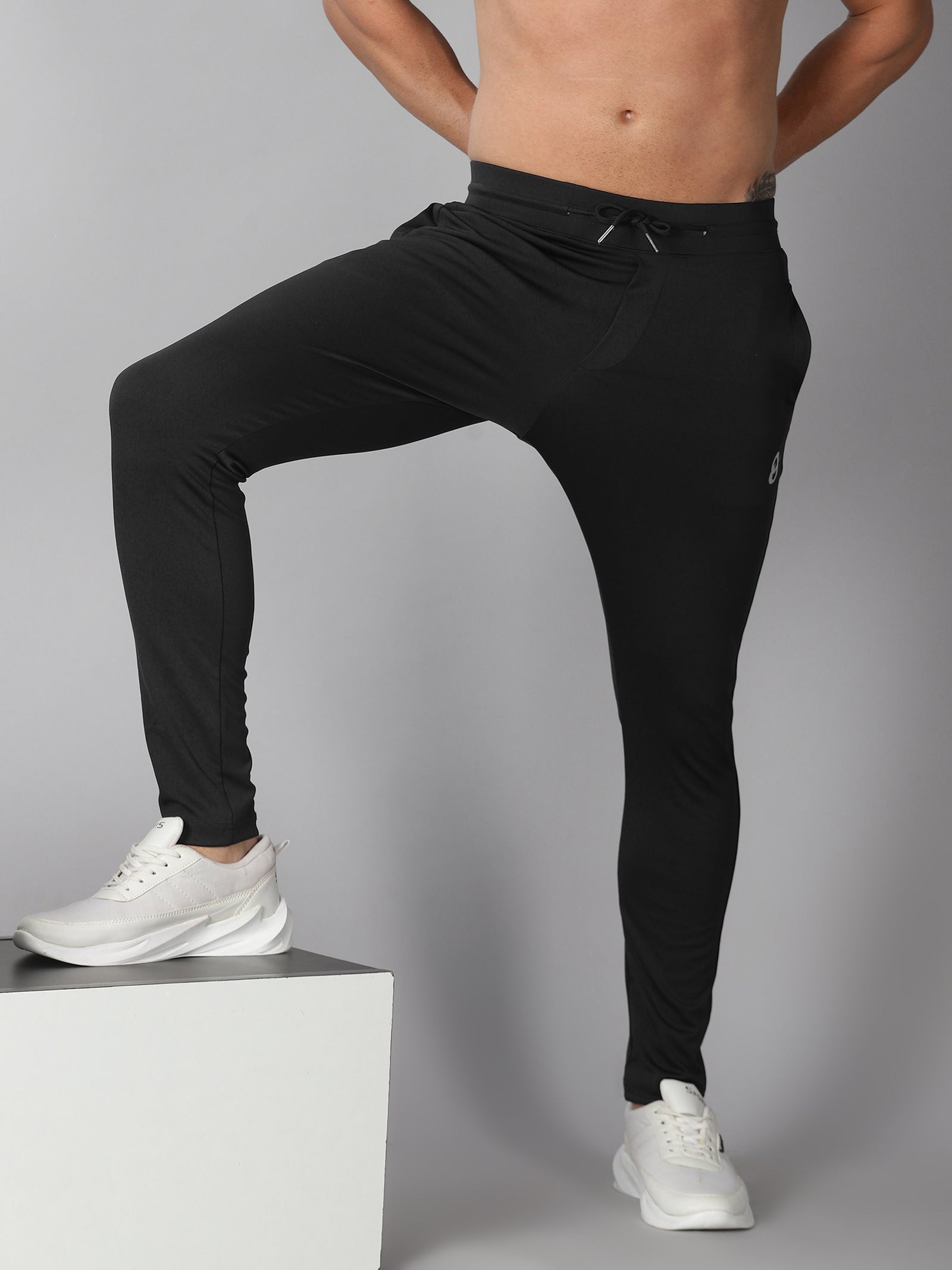 Buy Highlander Black Slim Fit Track Pants for Men Online at Rs412  Ketch